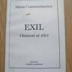 Silvia Constantinescu - Exil (oameni si idei) - Ed. Curierul Romanesc : 1995