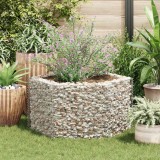 Gossi strat inaltat gabion hexagonal, 100 x 90 x 50 cm