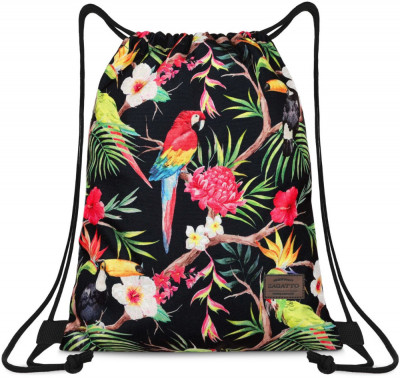 Sac pentru femei, de scoala, urbana, usoara, multicolor, 37x47 cm, Zagatto ZG711 foto