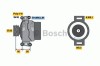 Generator / Alternator MERCEDES M-CLASS (W164) (2005 - 2011) BOSCH 0 986 047 640