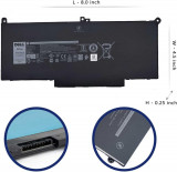 Baterie Laptop, Dell, Latitude F3YGT, 0F3YGTY, 0MYJ96, MYJ96, 2X39G, 02X39G, DM3WC, KG7VF, 0KG7VF, V4940, 0V4940, 0DM3WC, 7.6V, 7500mAh, 60Wh