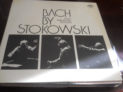 Bach* By Stokowski*, Czech Philharmonic Orchestra - Supraphon- NOU 1982 foto