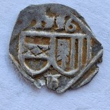 Austria 1 pfenning 1536 Linz argint Ferdinand I