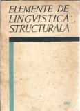 Elemente de lingvistica structurala - I. Coteanu
