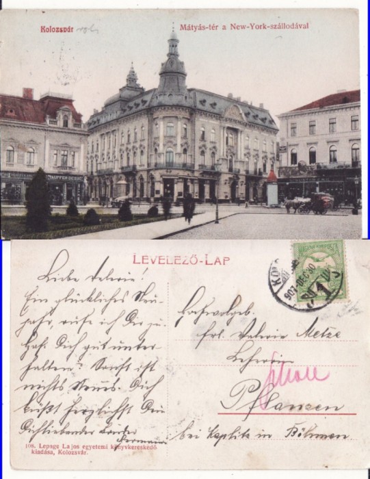 Cluj- vedere 1907