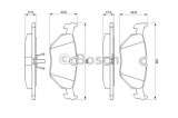 Set placute frana,frana disc BMW Seria 3 Cupe (E36) (1992 - 1999) BOSCH 0 986 469 960