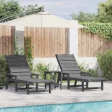 Cumpara ieftin Mobilier de lounge pentru grădină 2-persoană 3 pcs Gri deschis
