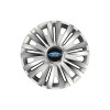Set 4 capace roti Cu Inel Cromat Royal R16 pentru gama auto Ford, Autohelix MSA