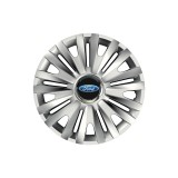 Cumpara ieftin Set 4 capace roti Cu Inel Cromat Royal R16 pentru gama auto Ford, Autohelix MSA