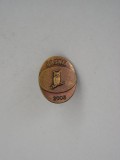 QW9 N 15 - insigna - militar - misune Bosnia 2003 - bufnita pe spada