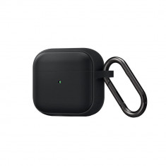 Husa de protectie compatibila cu apple airpods 3 2021, silicon fit htpmag, 23.13, negru