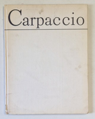 CARPACCIO de SIMONA VARZARU , 1981 foto