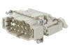 Conector HDC Han E AV 10B, tată, 10 pini