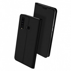 Husa carte flip wallet Dux Ducis pentru Samsung Galaxy A9 2018, negru foto