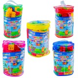 Cuburi de construit 130 piese, 7Toys, Brand