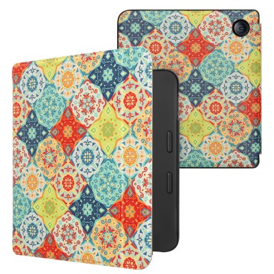 Husa kwmobile pentru Tolino Vision 6, Piele ecologica, Multicolor, 56594.51 foto