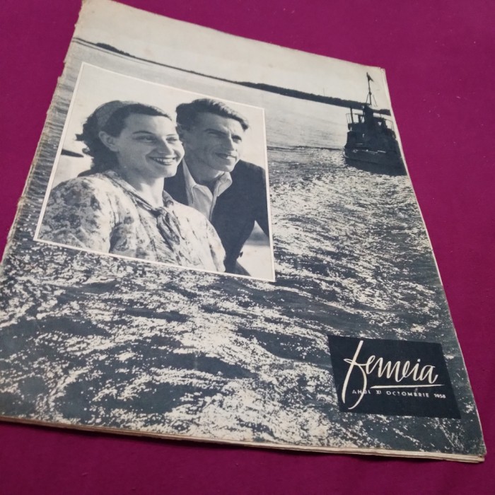 REVISTA FEMEIA OCTOMBRIE /1958