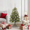 VidaXL Pom de Crăciun Artificial cu Ramuri Articulare și Conuri 120 cm 3395073