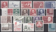 C984- Danemarca 1982 - anul complet ,timbre nestampilate MNH