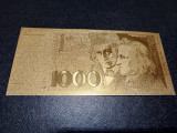 Bancnota 1000 Mark Replică Gold, iShoot