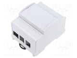 Carcasă ELBAG pentru calculator gri 69mm şină DIN