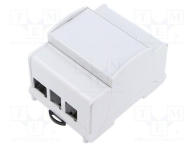 Carcasă ELBAG pentru calculator gri 69mm şină DIN foto