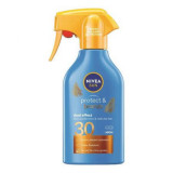 Cumpara ieftin Spray cu SPF30 Protect &amp; Bronze, 300 ml, Nivea Sun