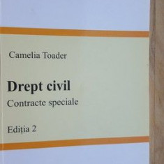 Drept civil. Contracte speciale- Camelia Toader