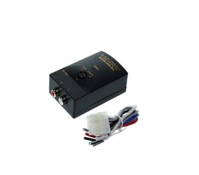 Adaptor de masina audio STEREO HIGH TO LOW 50W 1A HI(difuzoare) - LOW(2x RCA) foto
