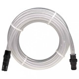 vidaXL Furtun Aspiratie Transparent PVC 1&quot; 10m cu Conectori, Filtru, -5&deg;C - 60&deg;C, Presiune 6 bari, Ideal Pompe Gradina