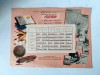 Orar scolar 1954 - Liceul de fete nr 1 Timisoara