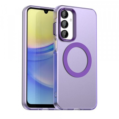 Husa MagSafe pentru Samsung Galaxy A16 5G A166 / A16 4G A165, Techsuit, CandyCase, Mov foto