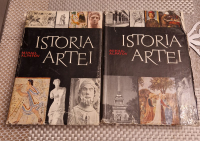 Istoria artei Mihail Alpatov 2 volume foto