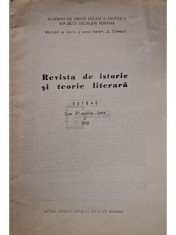 Revista de istorie si teorie literara, tom 27, nr. 2 (Editia: 1978) foto