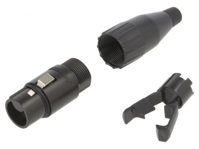 Metal Plug Straight Cord 4 Sockets foto