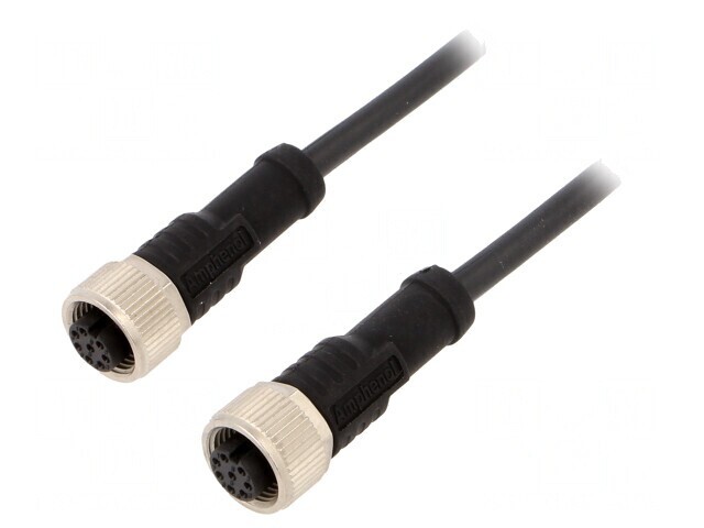 Cablu senzori/automatizări M12 0,5m 8 pini