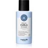 Maria Nila Coils &amp; Curls Co-Wash sampon si balsam pentru par ondulat si cret 100 ml