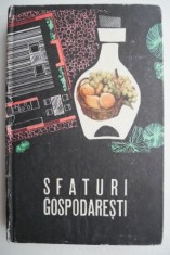 Sfaturi gospodaresti (coperta putin uzata)