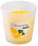 Lumanare Citronella repelenta &icirc;n pahar din sticla, 80 g, 80x70 mm