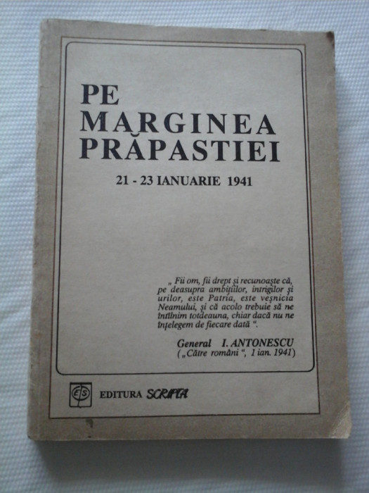 PE MARGINEA PRAPASTIEI 21-23 Ianuarie 1941 - volumul 2