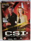 DVD 3 CSI Sezon 3 12 episoade, M. Helgenberge, Jorja Fox, William Petersen F11, Crima, Engleza