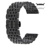 Curea metalica, compatibila Samsung Galaxy Watch8 44mm, Black