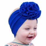 Bentita albastra lata cu floare (Marime Disponibila: 6-12 luni (Marimea 19