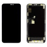 Display LCD iPhone 11 Pro Max, TFT, Negru, Replacement Geam+Touchscreen, Calitate A+