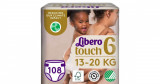 Libero Touch Jumbo Nadr&aacute;gpelenka 13-20kg Junior 6 (108db)