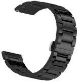 Cumpara ieftin Curea ceramica, compatibila Samsung Galaxy Watch3, 45mm, telescoape Quick Release, 22mm, Negru