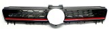 Grila radiator Vw Golf 7 (5k) 10.2012-, Cu Insemn Gti, Cu Dunga Rosie , Gti, Pentru Modelul Cu Faruri Halogen, 5G0853651AMBTU; 5G0853651N
