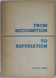 FROM RECOGNITION TO REPUDIATION( BULGARIAN ATTIDUES ON THE MACEDONIAN QUESTION ) , ARTICLES , SPEECHES , DOCUMENTS , 1972