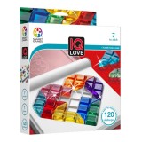 Smart Games - IQ Love joc de logica cu 120 de provocari 7+ ani editie internationala, LUDICUS GAMES SRL