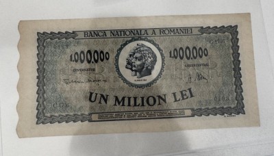 1000000 lei 1947 UNC- foto